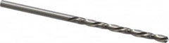Chicago-Latrobe - #31 118° High Speed Steel Jobber Drill - Bright Finish, Left Hand Cut, Spiral Flute, Straight Shank, 2-3/4" OAL, Standard Point - Americas Industrial Supply