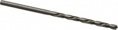 Chicago-Latrobe - #36 118° High Speed Steel Jobber Drill - Bright Finish, Left Hand Cut, Spiral Flute, Straight Shank, 2-1/2" OAL, Standard Point - Americas Industrial Supply