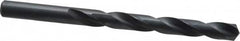 Chicago-Latrobe - 23/64" 135° High Speed Steel Jobber Drill - Oxide Finish, Right Hand Cut, Spiral Flute, Straight Shank, 4-7/8" OAL, Split Point - Americas Industrial Supply