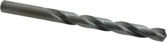 Chicago-Latrobe - 13/32" 135° High Speed Steel Jobber Drill - Oxide Finish, Right Hand Cut, Spiral Flute, Straight Shank, 5-1/4" OAL, Split Point - Americas Industrial Supply