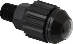 Norgren - 1/8" Male NPTF Bottom Rotowink Pressure Indicator - 15 to 150 psiG, Black Unactuated Color & Green Actuated Color - Americas Industrial Supply