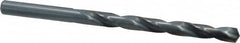 Chicago-Latrobe - Letter F 135° High Speed Steel Jobber Drill - Oxide Finish, Right Hand Cut, Spiral Flute, Straight Shank, 4-1/8" OAL, Split Point - Americas Industrial Supply