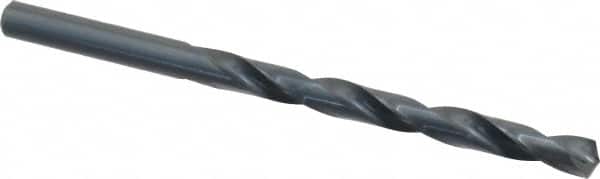 Chicago-Latrobe - Letter G 135° High Speed Steel Jobber Drill - Oxide Finish, Right Hand Cut, Spiral Flute, Straight Shank, 4-1/8" OAL, Split Point - Americas Industrial Supply