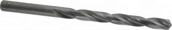 Chicago-Latrobe - Letter L 135° High Speed Steel Jobber Drill - Oxide Finish, Right Hand Cut, Spiral Flute, Straight Shank, 4-1/4" OAL, Split Point - Americas Industrial Supply