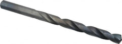 Chicago-Latrobe - Letter S 135° High Speed Steel Jobber Drill - Oxide Finish, Right Hand Cut, Spiral Flute, Straight Shank, 4-7/8" OAL, Split Point - Americas Industrial Supply
