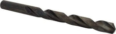 Chicago-Latrobe - Letter W 135° High Speed Steel Jobber Drill - Oxide Finish, Right Hand Cut, Spiral Flute, Straight Shank, 5-1/8" OAL, Split Point - Americas Industrial Supply