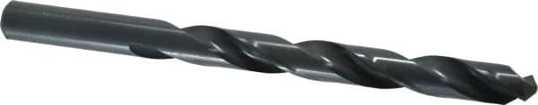 Chicago-Latrobe - Letter X 135° High Speed Steel Jobber Drill - Oxide Finish, Right Hand Cut, Spiral Flute, Straight Shank, 5-1/8" OAL, Split Point - Americas Industrial Supply