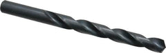 Chicago-Latrobe - Letter Z 135° High Speed Steel Jobber Drill - Oxide Finish, Right Hand Cut, Spiral Flute, Straight Shank, 5-1/4" OAL, Split Point - Americas Industrial Supply