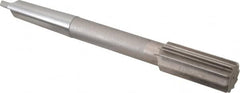 Interstate - 1-7/32" High Speed Steel 10 Flute Chucking Reamer - Americas Industrial Supply