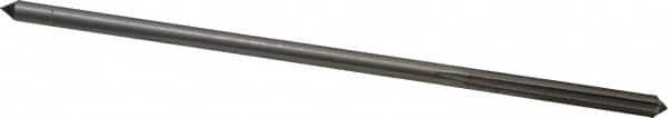 Interstate - 4mm High Speed Steel Chucking Reamer - Straight Flute, Straight Shank, 1-1/8" Flute Length, 4-1/2" OAL - Americas Industrial Supply