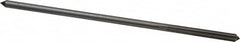 Interstate - 4mm High Speed Steel Chucking Reamer - Straight Flute, Straight Shank, 1-1/8" Flute Length, 4-1/2" OAL - Americas Industrial Supply