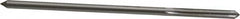 Interstate - 5mm High Speed Steel Chucking Reamer - Straight Flute, Straight Shank, 1-1/4" Flute Length, 5" OAL - Americas Industrial Supply