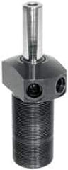 De-Sta-Co - 1,100 Lb Clamping Force, Right Hand Swing, 0.89" Total Stroke, Single-Acting Hydraulic Swing Clamp - SAE #4 Port, 3.58" Body Length x 1.87" Body Width, 0.25 Cu In (Clamp), 5,000 Max psi - Americas Industrial Supply