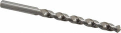 Chicago-Latrobe - 19/64" 118° High Speed Steel Jobber Drill - Bright Finish, Right Hand Cut, Spiral Flute, Straight Shank, 4-3/8" OAL, Standard Point - Americas Industrial Supply