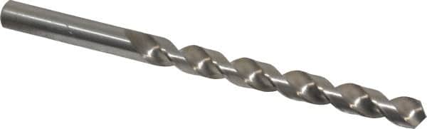 Chicago-Latrobe - 5/16" 118° High Speed Steel Jobber Drill - Bright Finish, Right Hand Cut, Spiral Flute, Straight Shank, 4-1/2" OAL, Standard Point - Americas Industrial Supply