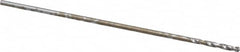 Chicago-Latrobe - #76 118° High Speed Steel Jobber Drill - Bright Finish, Right Hand Cut, Spiral Flute, Straight Shank, 7/8" OAL, Standard Point - Americas Industrial Supply