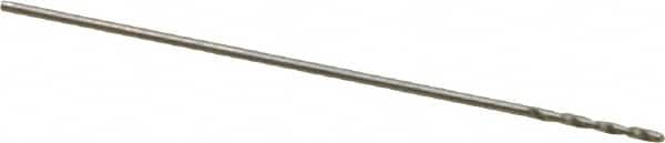 Chicago-Latrobe - #79 118° High Speed Steel Jobber Drill - Bright Finish, Right Hand Cut, Spiral Flute, Straight Shank, 3/4" OAL, Standard Point - Americas Industrial Supply