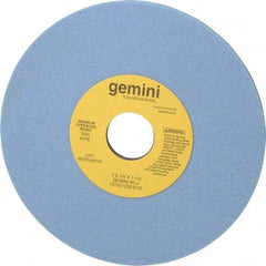 Norton - 7" Diam x 1-1/4" Hole x 1/4" Thick, J Hardness, 60 Grit Surface Grinding Wheel - Aluminum Oxide, Type 1, Medium Grade, 3,600 Max RPM, No Recess - Americas Industrial Supply