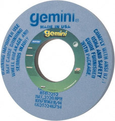 Norton - 14" Diam x 5" Hole x 1" Thick, J Hardness, 60 Grit Surface Grinding Wheel - Aluminum Oxide, Type 1, Medium Grade, 2,320 Max RPM, No Recess - Americas Industrial Supply
