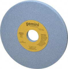 Norton - 7" Diam x 1-1/4" Hole x 1/2" Thick, K Hardness, 46 Grit Surface Grinding Wheel - Aluminum Oxide, Type 1, Coarse Grade, 3,600 Max RPM, No Recess - Americas Industrial Supply
