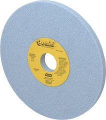 Norton - 8" Diam x 1-1/4" Hole x 1/2" Thick, H Hardness, 46 Grit Surface Grinding Wheel - Aluminum Oxide, Type 1, Coarse Grade, 3,600 Max RPM, No Recess - Americas Industrial Supply