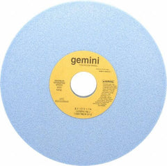 Norton - 8" Diam x 1-1/4" Hole x 1/2" Thick, J Hardness, 46 Grit Surface Grinding Wheel - Aluminum Oxide, Type 1, Coarse Grade, 3,600 Max RPM, No Recess - Americas Industrial Supply