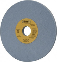 Norton - 8" Diam x 1-1/4" Hole x 1/2" Thick, H Hardness, 60 Grit Surface Grinding Wheel - Aluminum Oxide, Type 1, Medium Grade, 3,600 Max RPM, No Recess - Americas Industrial Supply