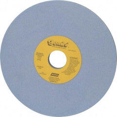 Norton - 8" Diam x 1-1/4" Hole x 1/2" Thick, J Hardness, 60 Grit Surface Grinding Wheel - Aluminum Oxide, Type 1, Medium Grade, 3,600 Max RPM, No Recess - Americas Industrial Supply