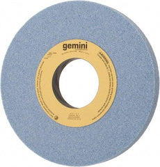 Norton - 10" Diam x 3" Hole x 1" Thick, J Hardness, 46 Grit Surface Grinding Wheel - Aluminum Oxide, Type 1, Coarse Grade, 3,250 Max RPM, No Recess - Americas Industrial Supply