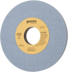 Norton - 12" Diam x 3" Hole x 1" Thick, H Hardness, 46 Grit Surface Grinding Wheel - Aluminum Oxide, Type 1, Coarse Grade, 2,070 Max RPM, No Recess - Americas Industrial Supply