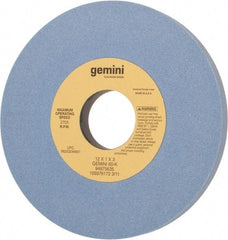 Norton - 12" Diam x 3" Hole x 1" Thick, K Hardness, 60 Grit Surface Grinding Wheel - Aluminum Oxide, Type 1, Medium Grade, 2,705 Max RPM, No Recess - Americas Industrial Supply
