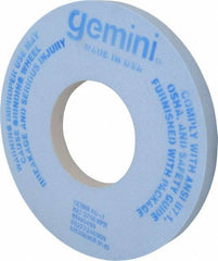 Norton - 12" Diam x 5" Hole x 1" Thick, J Hardness, 60 Grit Surface Grinding Wheel - Aluminum Oxide, Type 1, Medium Grade, 2,705 Max RPM, No Recess - Americas Industrial Supply