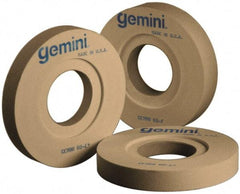 Norton - 12" Diam x 5" Hole x 1-1/2" Thick, H Hardness, 46 Grit Surface Grinding Wheel - Aluminum Oxide, Type 5, Coarse Grade, 2,070 Max RPM, One-Side Recess - Americas Industrial Supply