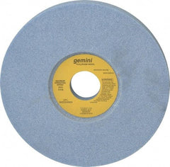 Norton - 7" Diam x 1-1/4" Hole x 3/4" Thick, K Hardness, 46 Grit Surface Grinding Wheel - Aluminum Oxide, Type 5, Coarse Grade, 3,600 Max RPM, One-Side Recess - Americas Industrial Supply