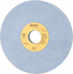 Norton - 7" Diam x 1-1/4" Hole x 1" Thick, J Hardness, 60 Grit Surface Grinding Wheel - Aluminum Oxide, Type 5, Medium Grade, 3,600 Max RPM, One-Side Recess - Americas Industrial Supply