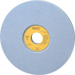 Norton - 8" Diam x 1-1/4" Hole x 3/4" Thick, J Hardness, 46 Grit Surface Grinding Wheel - Aluminum Oxide, Type 5, Coarse Grade, 3,600 Max RPM, One-Side Recess - Americas Industrial Supply