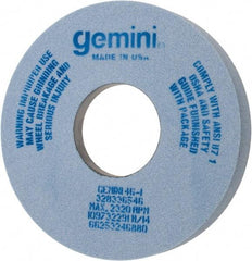 Norton - 14" Diam x 5" Hole x 2" Thick, I Hardness, 46 Grit Surface Grinding Wheel - Aluminum Oxide, Type 5, Coarse Grade, 2,320 Max RPM, One-Side Recess - Americas Industrial Supply