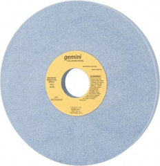 Norton - 7" Diam x 1-1/4" Hole x 3/4" Thick, J Hardness, 60 Grit Surface Grinding Wheel - Aluminum Oxide, Type 5, Medium Grade, 3,600 Max RPM, One-Side Recess - Americas Industrial Supply