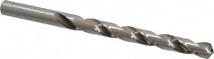 Chicago-Latrobe - 21/64" 118° High Speed Steel Jobber Drill - Bright Finish, Right Hand Cut, Spiral Flute, Straight Shank, 4-5/8" OAL, Standard Point - Americas Industrial Supply