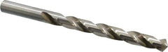 Chicago-Latrobe - 3/8" 118° High Speed Steel Jobber Drill - Bright Finish, Right Hand Cut, Spiral Flute, Straight Shank, 5" OAL, Standard Point - Americas Industrial Supply