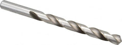 Chicago-Latrobe - Letter W 118° High Speed Steel Jobber Drill - Bright Finish, Right Hand Cut, Spiral Flute, Straight Shank, 5-1/8" OAL, Standard Point - Americas Industrial Supply