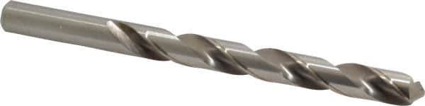 Chicago-Latrobe - Letter X 118° High Speed Steel Jobber Drill - Bright Finish, Right Hand Cut, Spiral Flute, Straight Shank, 5-1/8" OAL, Standard Point - Americas Industrial Supply
