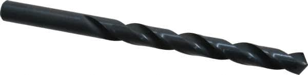 Chicago-Latrobe - 21/64" 118° High Speed Steel Jobber Drill - Oxide Finish, Right Hand Cut, Spiral Flute, Straight Shank, 4-5/8" OAL, Standard Point - Americas Industrial Supply