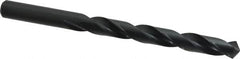 Chicago-Latrobe - 33/64" 118° High Speed Steel Jobber Drill - Oxide Finish, Right Hand Cut, Spiral Flute, Straight Shank, 6-5/8" OAL, Standard Point - Americas Industrial Supply