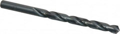 Chicago-Latrobe - Letter Q 118° High Speed Steel Jobber Drill - Oxide Finish, Right Hand Cut, Spiral Flute, Straight Shank, 4-3/4" OAL, Standard Point - Americas Industrial Supply
