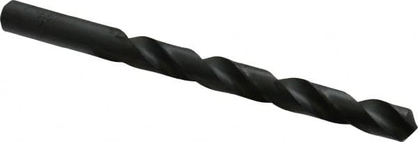 Chicago-Latrobe - Letter Y 118° High Speed Steel Jobber Drill - Oxide Finish, Right Hand Cut, Spiral Flute, Straight Shank, 5-1/4" OAL, Standard Point - Americas Industrial Supply
