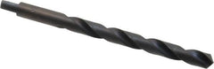 Chicago-Latrobe - Letter S 118° High Speed Steel Jobber Drill - Oxide Finish, Right Hand Cut, Spiral Flute, Tanged Shank, 4-7/8" OAL, Standard Point - Americas Industrial Supply