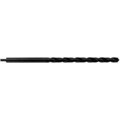 Chicago-Latrobe - 43/64" 118° Spiral Flute High Speed Steel Taper Length Drill Bit - Americas Industrial Supply