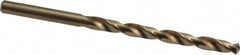 Chicago-Latrobe - #4 135° Cobalt Jobber Drill - Oxide/Gold Finish, Right Hand Cut, Spiral Flute, Straight Shank, 3-3/4" OAL, Split Point - Americas Industrial Supply