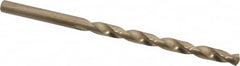 Chicago-Latrobe - #10 135° Cobalt Jobber Drill - Oxide/Gold Finish, Right Hand Cut, Spiral Flute, Straight Shank, 3-5/8" OAL, Split Point - Americas Industrial Supply